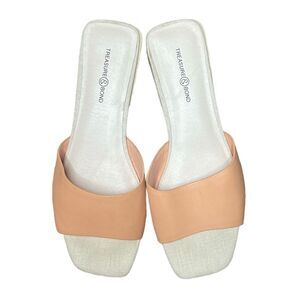 Treasure & Bond Jakob Leather Slide Sandal Size: 8M